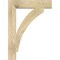 Ekena Millwork Thorton Block Rough Sawn Bracket, Douglas Fir, 4"W x 22"D x 30"H BKT04X22X30THR05RDF - alternate 3